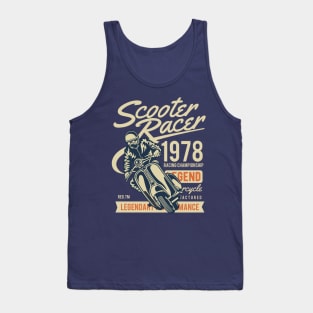 Scooter Racer Tank Top